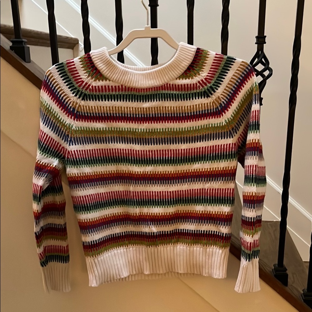 Multicolor Striped Women's Sweater by REEDS